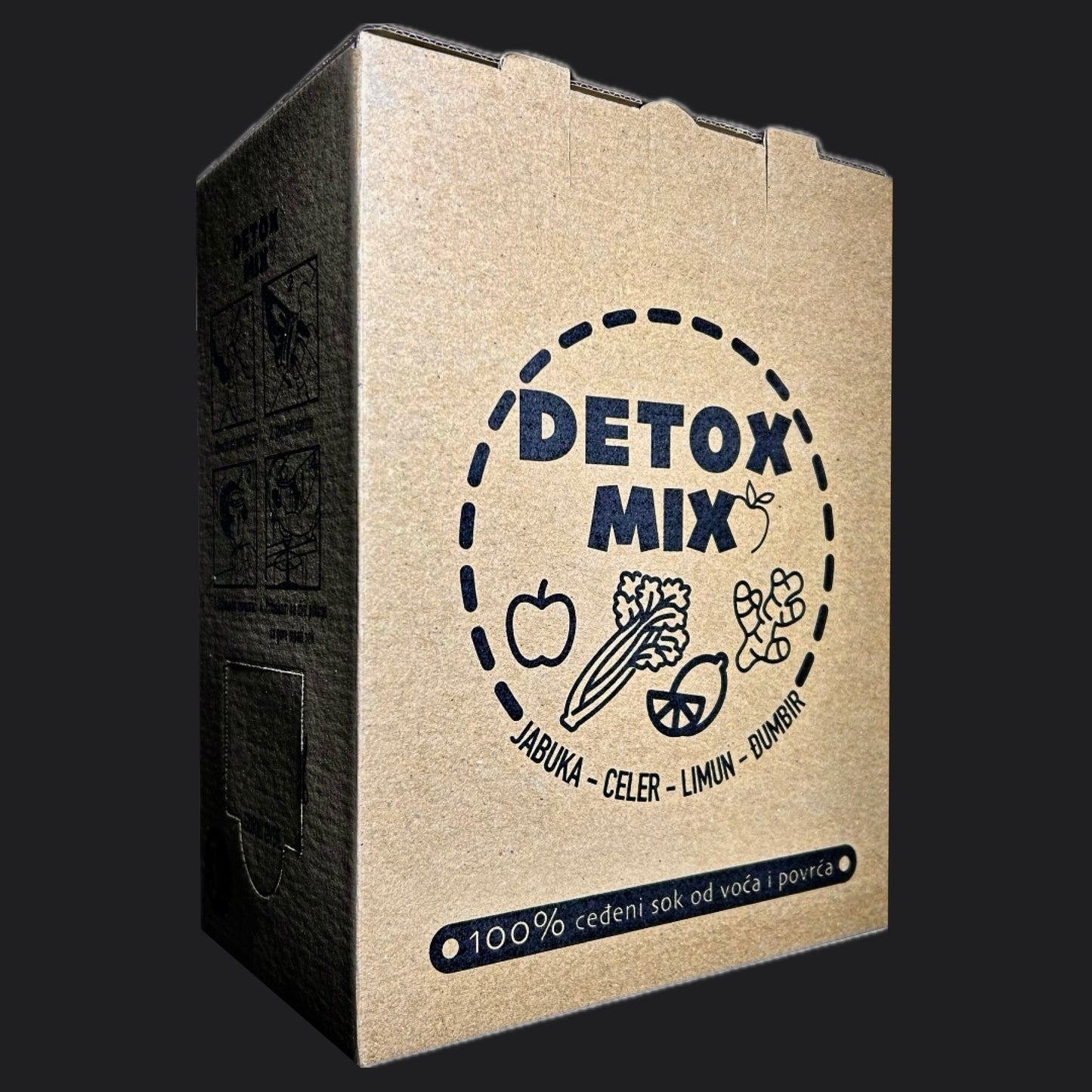 Зелени детокс микс 3л