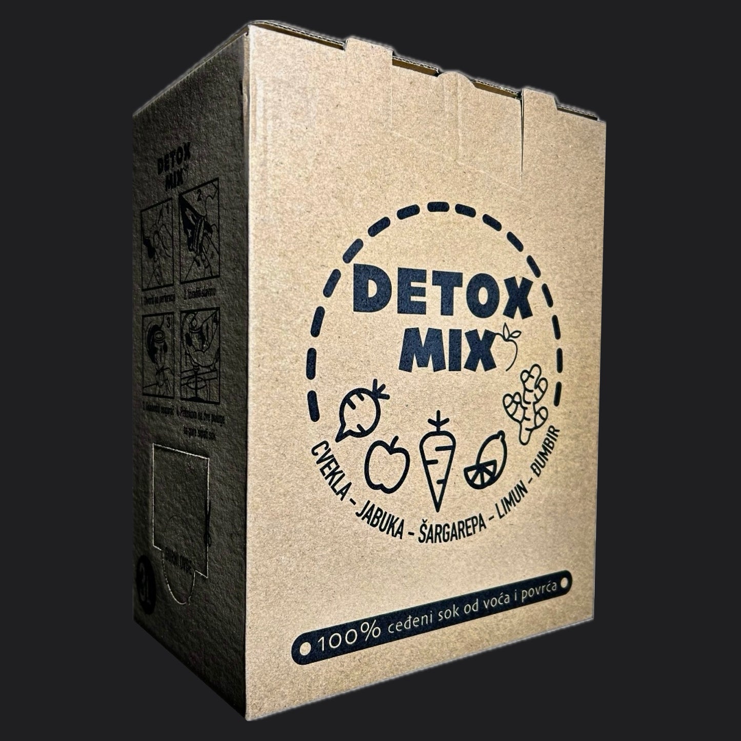 Црвени детокс микс 3л