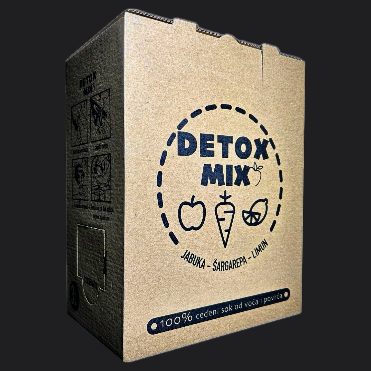 Наранџасти детокс микс 3л